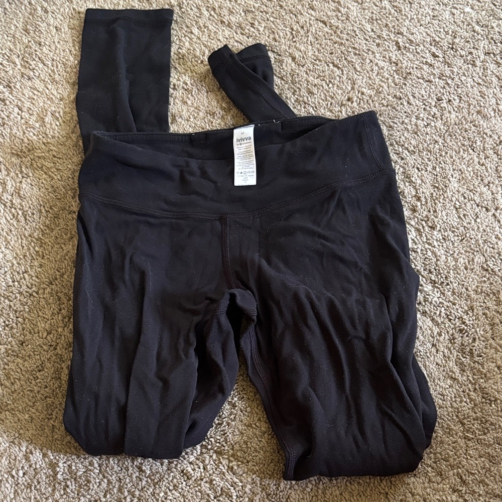 Ivivva Classic Black Leggings